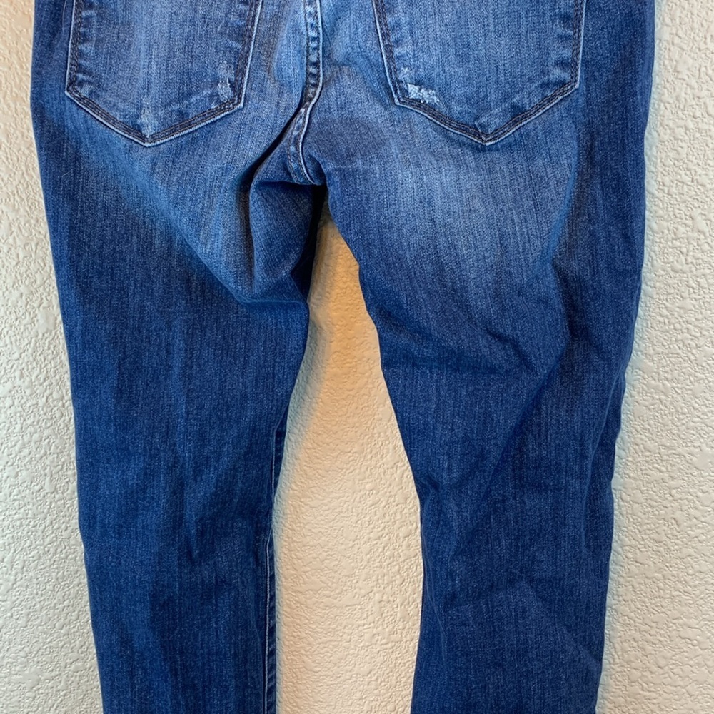 STS Blue Taylor Tomboy sz 28 girly floral feminine low rise dark wash preppy - Picture 8 of 12